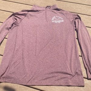 athletic quarter zip long sleeve